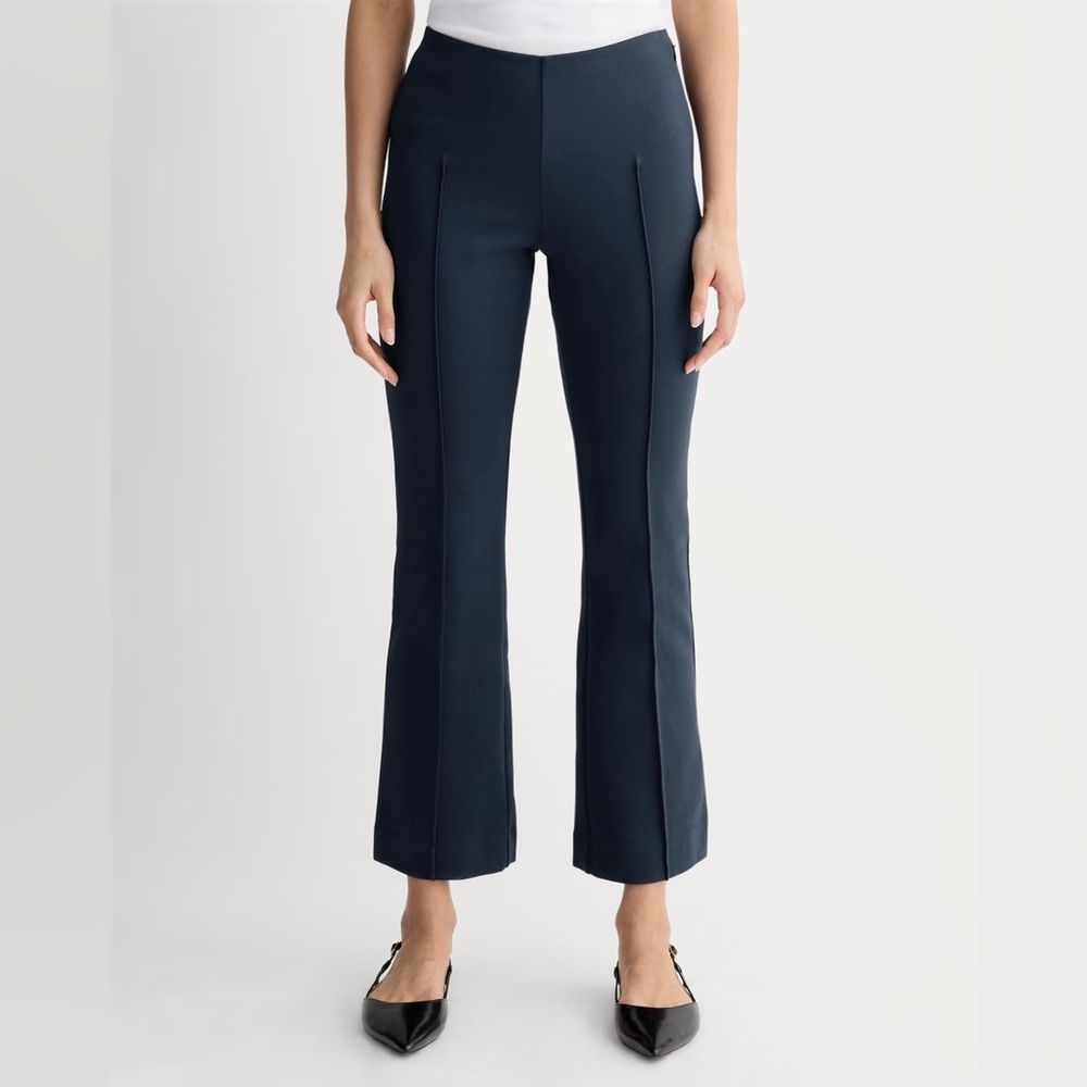 Everlane Navy Boot Cut Pants